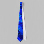 Blue Camouflage ties
