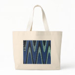blue canvas bag