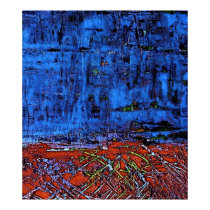 BLUE CANYON CANVAS OR POSTER posters