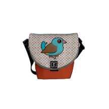 Blue-capped Cordonbleu Courier Bags