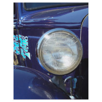 Blue Car Blue Fire flyers