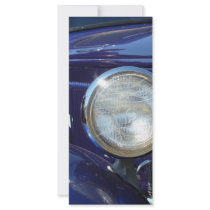 Blue Car Blue Fire rack cards