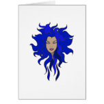 Blue Greeting Cards