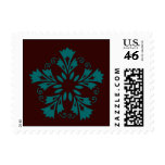 Blue Carnations postage