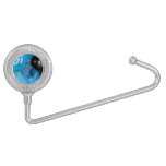 Blue Carnivale Masquerade Purse Hanger