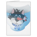 Blue Cat and Fishbowl cards