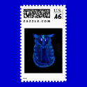 Blue Cat postage by FlashAllen Blue Cat postage