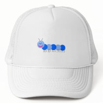 blue caterpillar hats