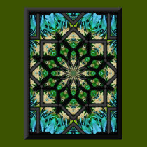 Blue Century Blues Mosaic posters