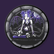 "Blue Chained" Gothic Fairy Art Magnets