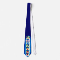 blue chakra tie