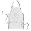 Blue Chandelier aprons