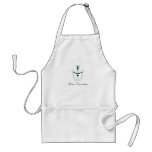 Blue Chandelier Apron