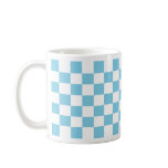 Blue Checkered Mug