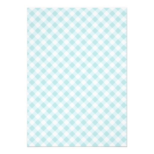 Blue Checks BBQ Boy Baby Shower Summer Party Announcements