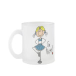 Blue Cheerleader Mugs