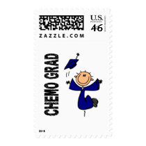 Blue CHEMO GRAD 1 (Colon Cancer) Stamps