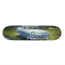 BLUE CHEVY SKATEBOARD DECKS