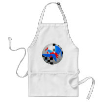Blue Chicken Aprons
