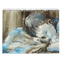 Blue Child Sleeping calendars by dianevs Blue Child Sleeping calendars