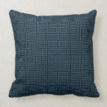Blue Chinese/Asian Pattern Pillow Design