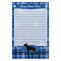 Blue Christmas AmStaff Stationery