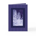 Blue Christmas Card by elenaind Blue Christmas Card
