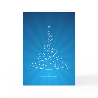 Blue Christmas card by BluePlanet