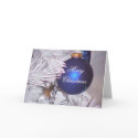 Blue Christmas cards