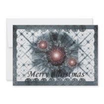 Blue Christmas Personalized Invitation