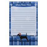 Blue Christmas Jack Russell Terrier Stationery