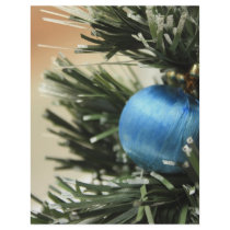 Blue Christmas letterhead