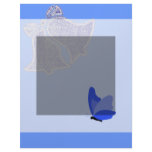 Blue Christmas Personalized Letterhead