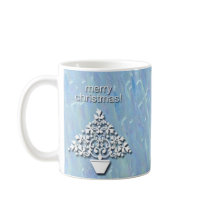 Blue Christmas Mug