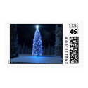 Blue Christmas Postage postage by digitalblasphemy Blue Christmas Postage postage