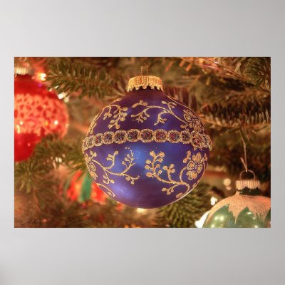 Blue Christmas posters