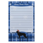 Blue Christmas Shiloh Shepherd Stationery