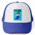 Blue Christmas Stocking hats