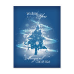 Blue Christmas Tree Christmas