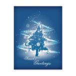 Blue Christmas Tree Christmas