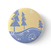 blue Christmas Trees buttons by VioDeSign blue Christmas Trees buttons
