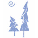 blue Christmas Trees t-shirts by VioDeSign blue Christmas Trees t-shirts