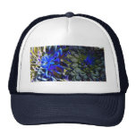 Blue Chrysanthamums Trucker Hats