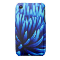 Blue Chrysanthemum flower iPhone 3g 3gs case casemate cases