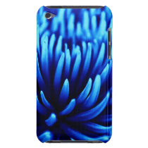 Blue Chrysanthemum flower iPod Touch case casemate cases