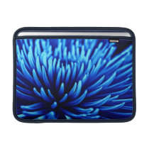 Blue Chrysanthemum flower Macbook Air sleeve ipad sleeves