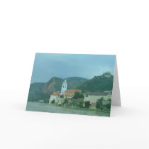Blue Church in Dürnstein Cards