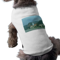 Blue Church in Dürnstein Dog Tshirt