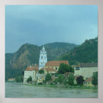 Blue Church in Dürnstein Print