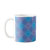 Blue circle mug